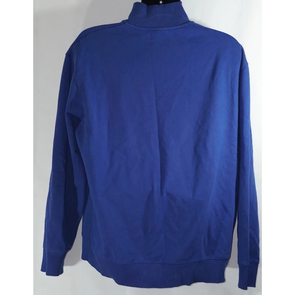 Camp Spellout 1/4 Zip Graphic Sweatshirt H&M XL - Picture 4 of 8